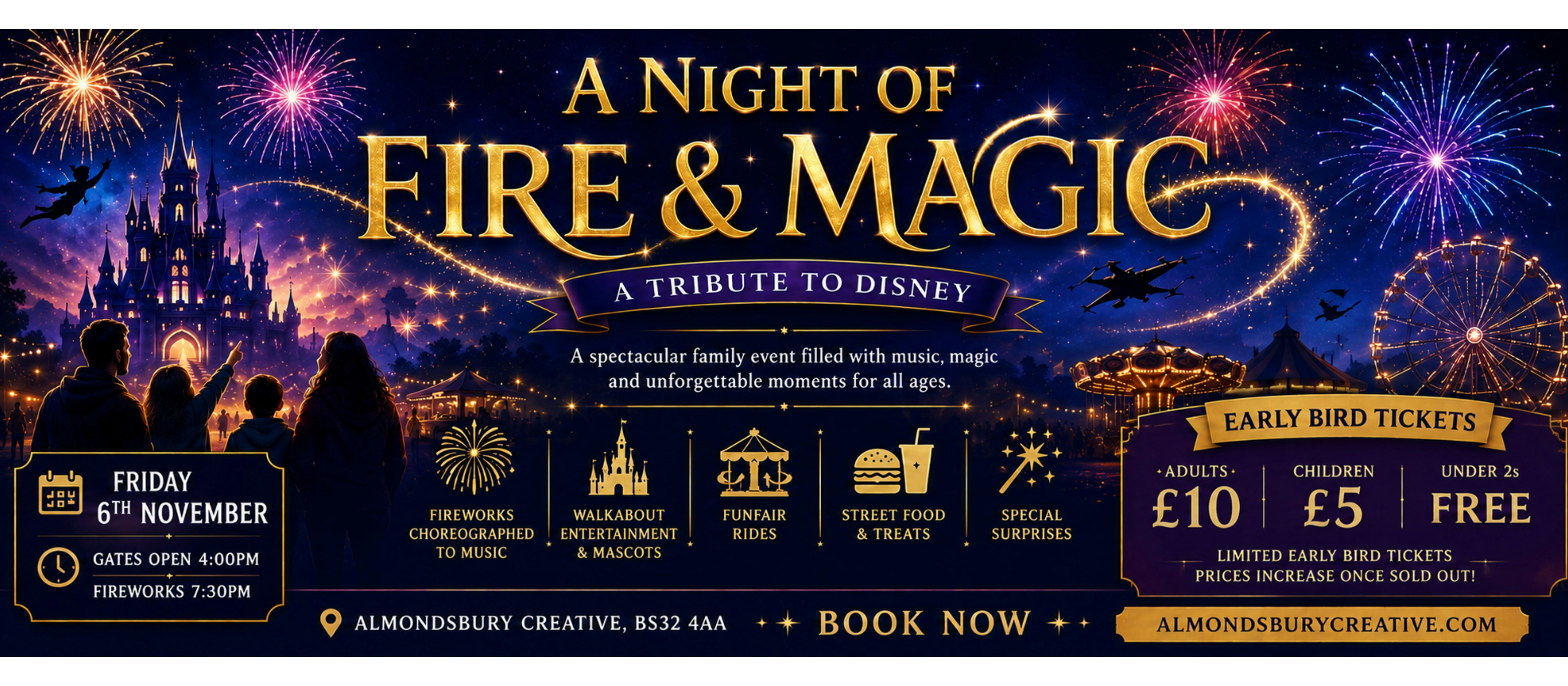 A Night of Fire & Magic: A Tribute to Disney Fireworks