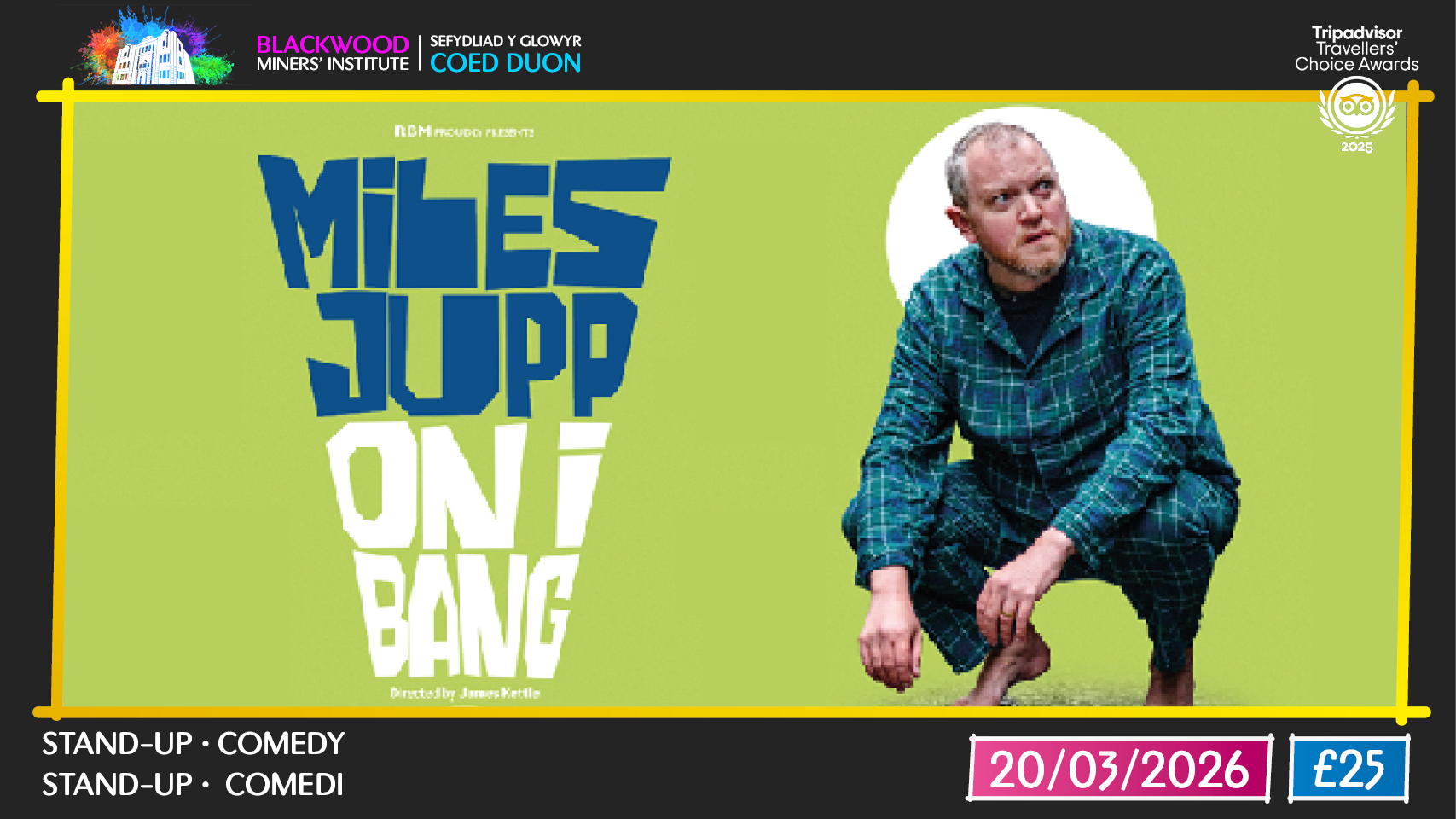 Miles Jupp: On I Bang