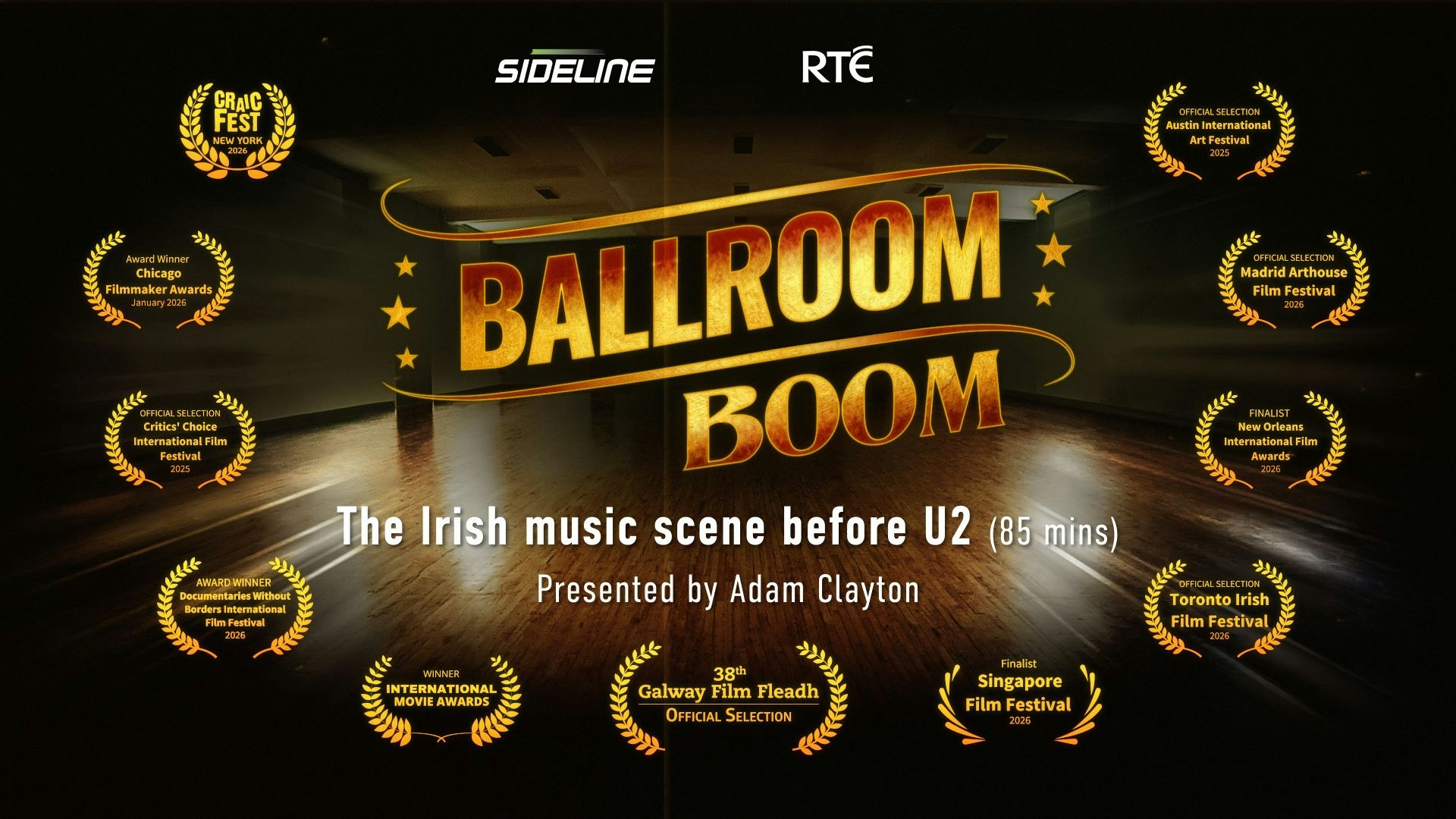 U2’S Adam Clayton’s ‘BALLROOM BOOM’ Film Screening and Q&A