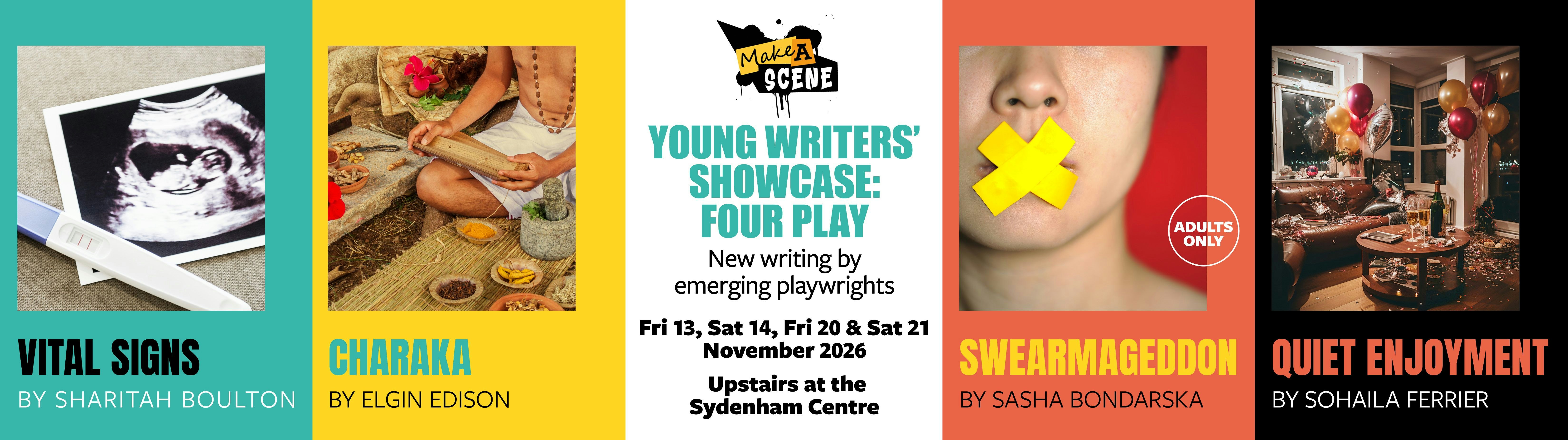 Picture of MAKE A SCENE YOUNG WRITERS SHOWCASE: FOUR PLAY